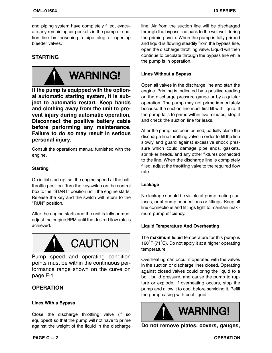 Gorman-Rupp Pumps 16C20-F4L 1317844 and up User Manual | Page 17 / 38