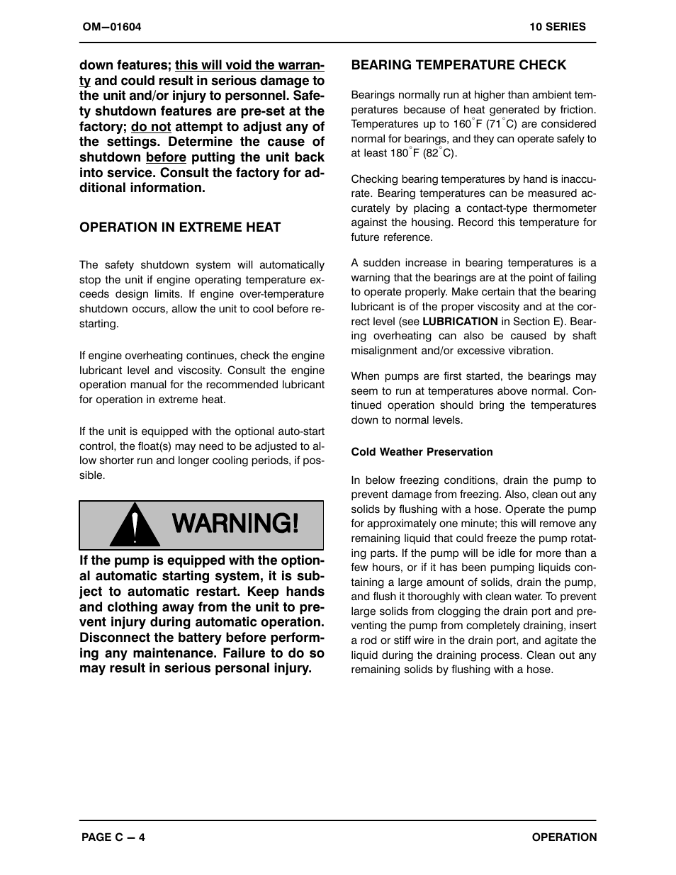 Gorman-Rupp Pumps 16C20-F4L 1317844 and up User Manual | Page 19 / 38