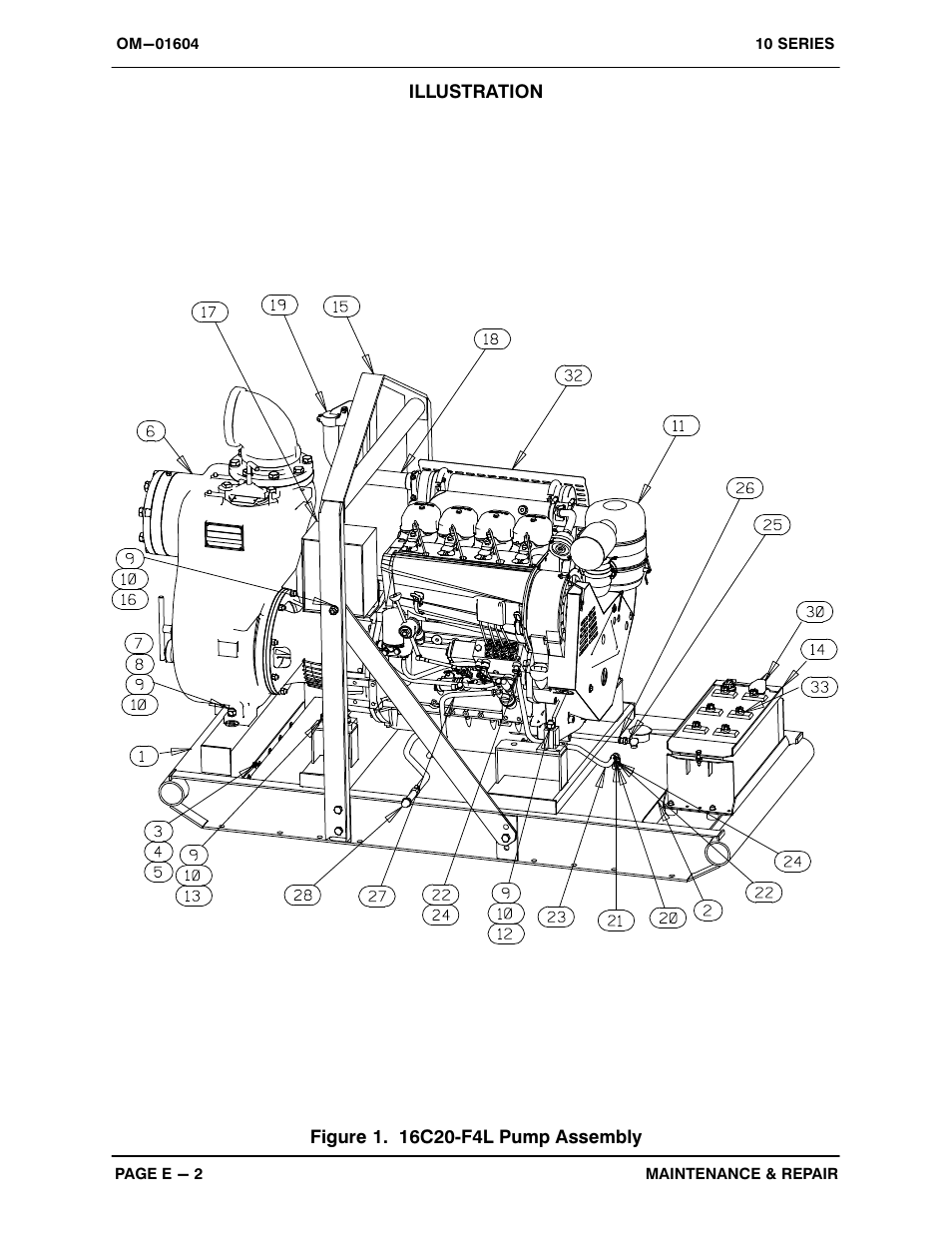 Illustration | Gorman-Rupp Pumps 16C20-F4L 1317844 and up User Manual | Page 24 / 38