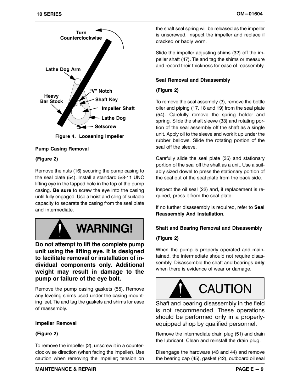 Gorman-Rupp Pumps 16C20-F4L 1317844 and up User Manual | Page 31 / 38