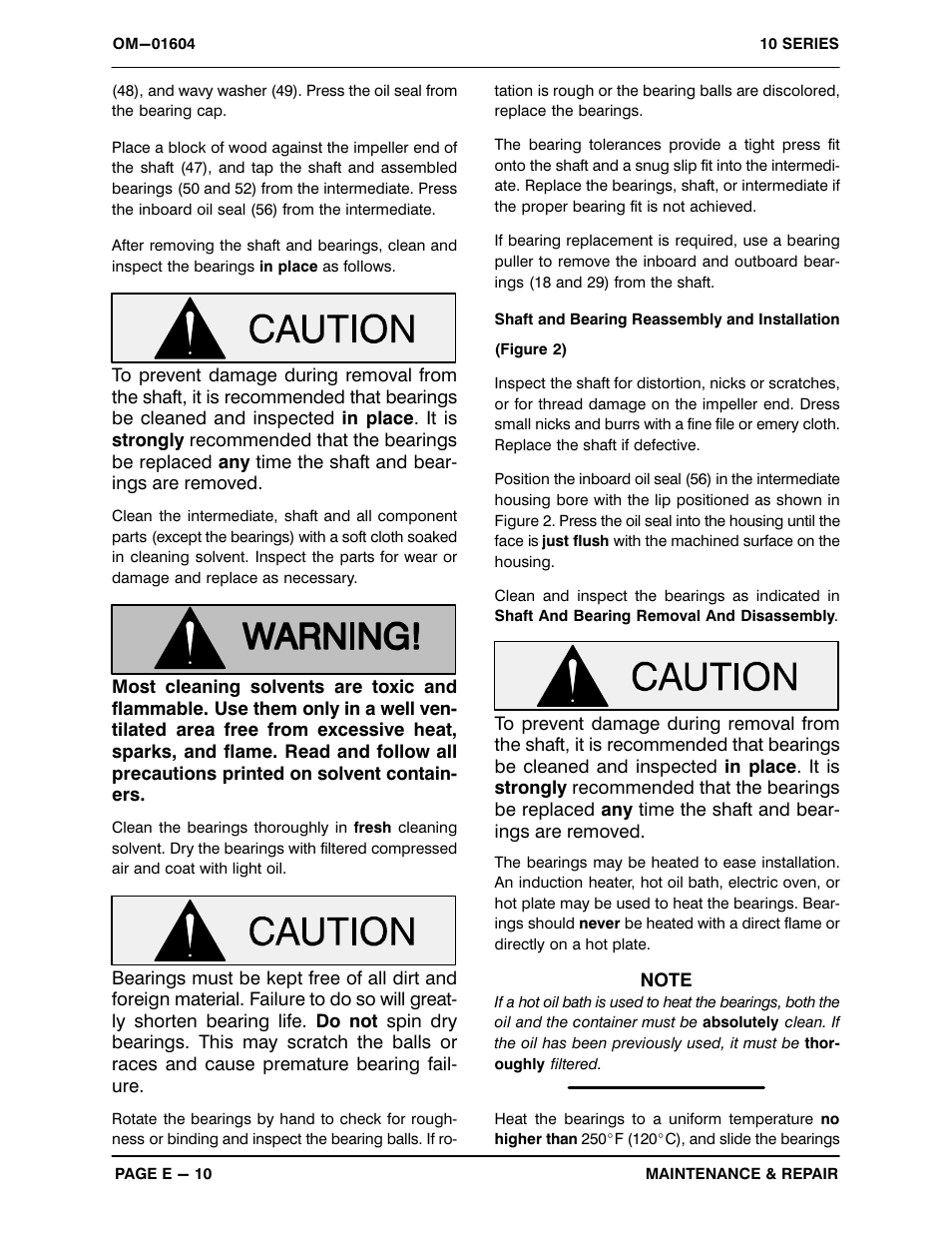 Gorman-Rupp Pumps 16C20-F4L 1317844 and up User Manual | Page 32 / 38