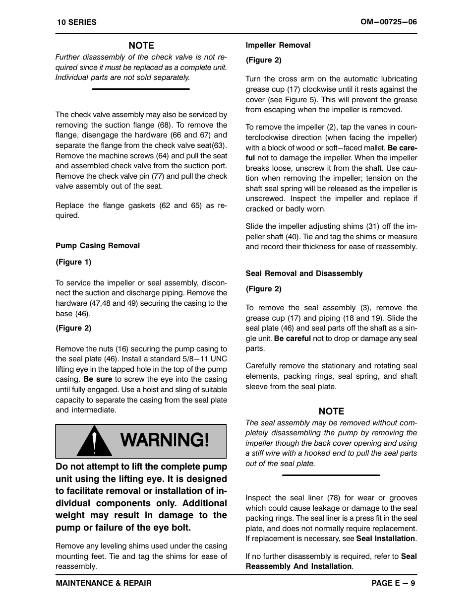 Gorman-Rupp Pumps 16C2-F4L 913960 thru 1013565 User Manual | Page 27 / 36