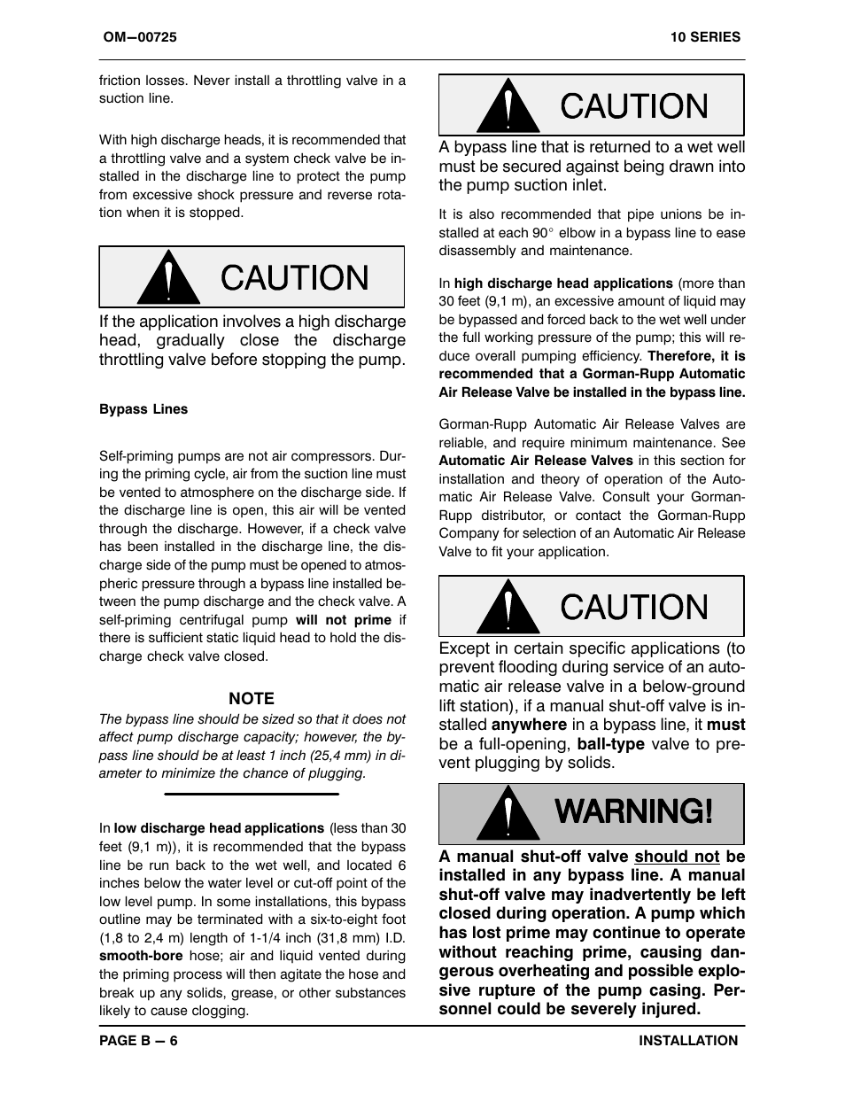 Gorman-Rupp Pumps 16C2-F4L 1237525 thru 1319250 User Manual | Page 13 / 41
