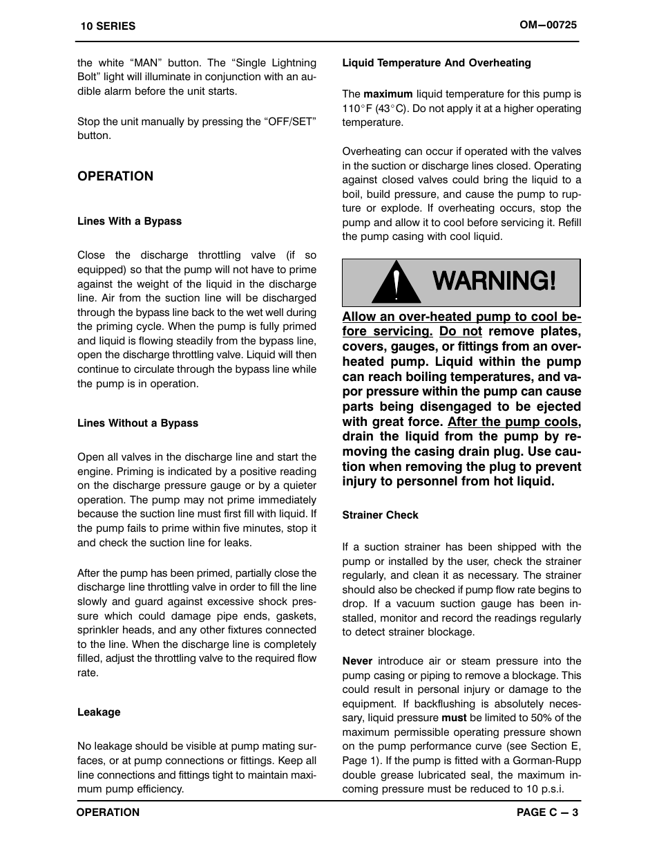 Gorman-Rupp Pumps 16C2-F4L 1237525 thru 1319250 User Manual | Page 18 / 41