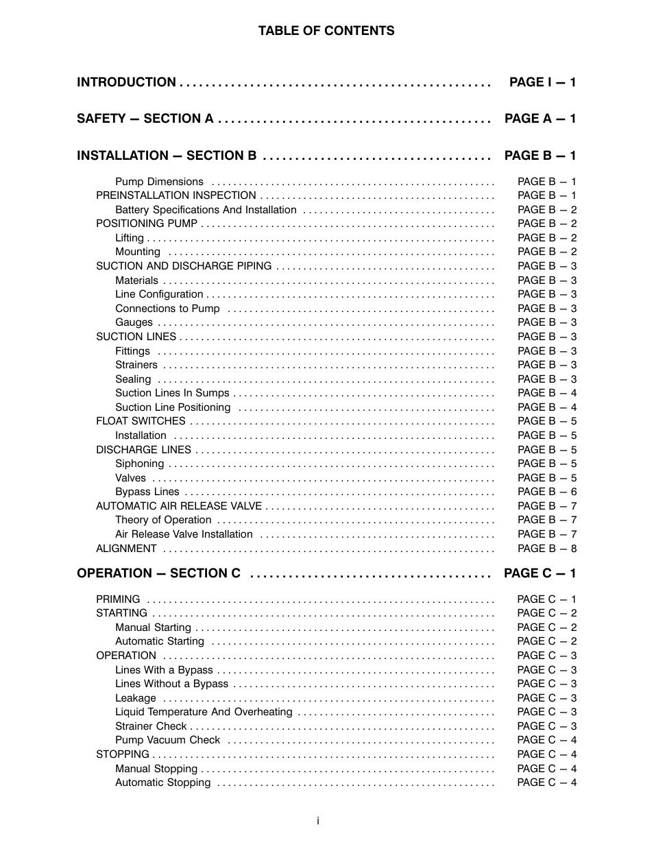 Gorman-Rupp Pumps 16C2-F4L 1237525 thru 1319250 User Manual | Page 3 / 41
