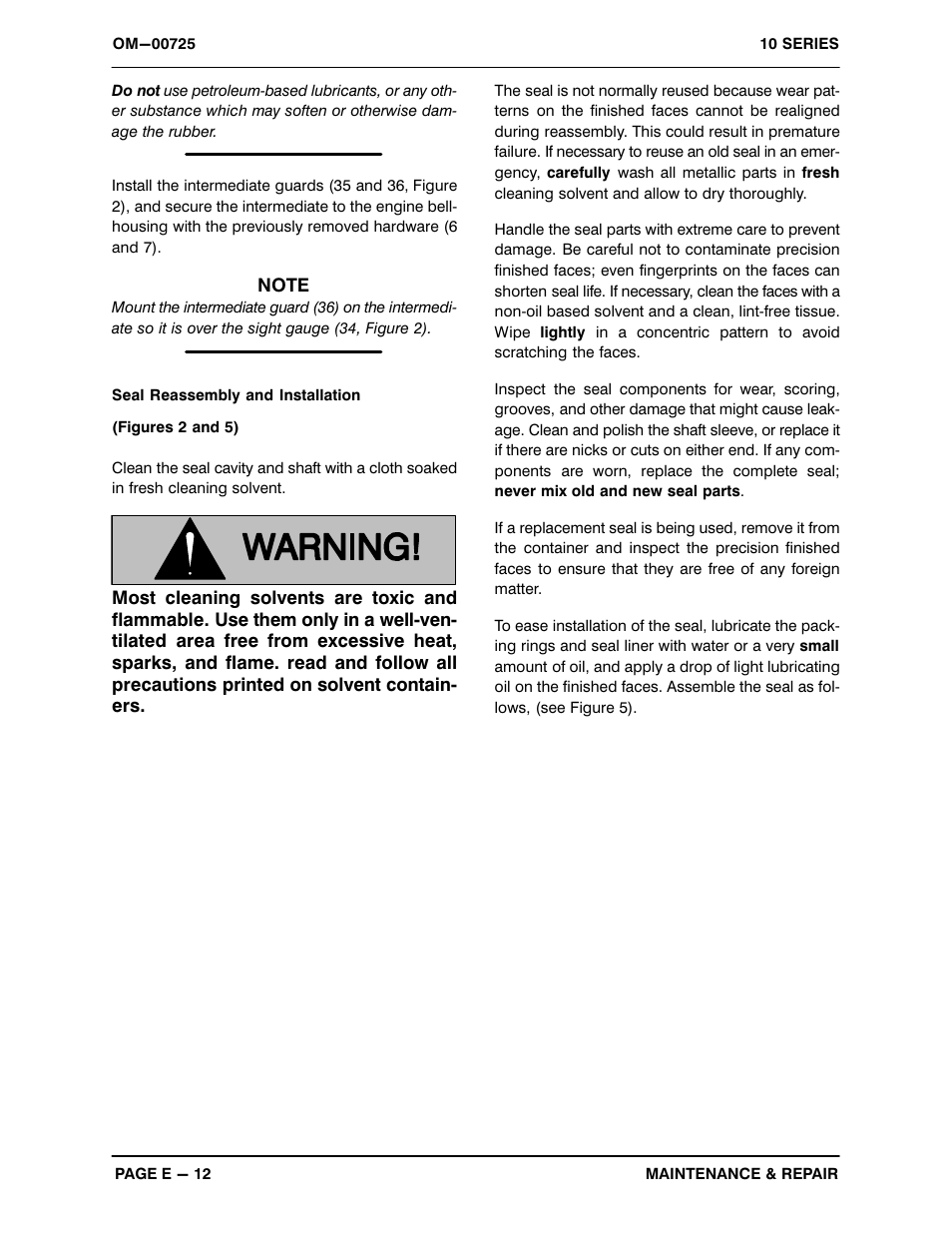 Gorman-Rupp Pumps 16C2-F4L 1237525 thru 1319250 User Manual | Page 36 / 41