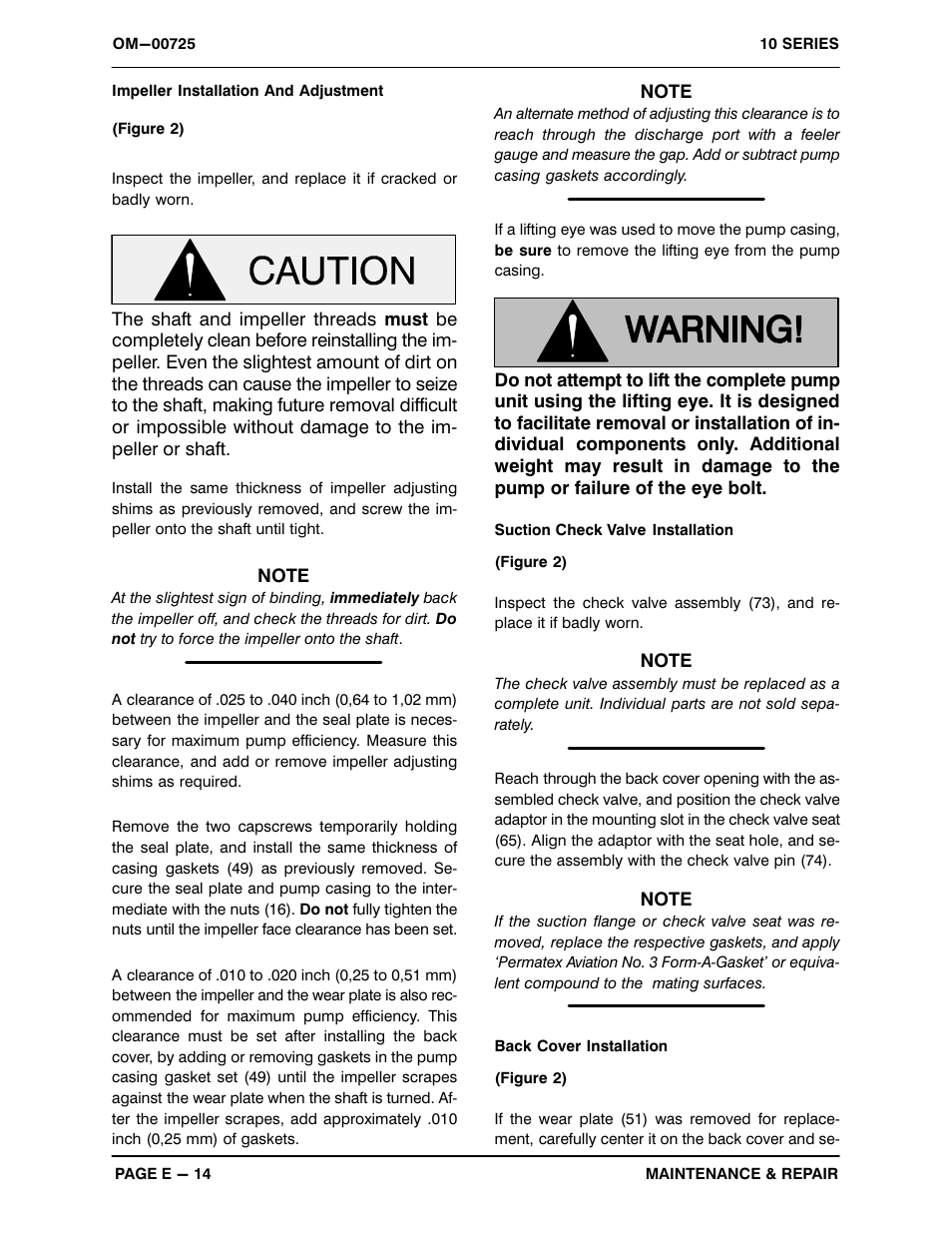 Gorman-Rupp Pumps 16C2-F4L 1237525 thru 1319250 User Manual | Page 38 / 41