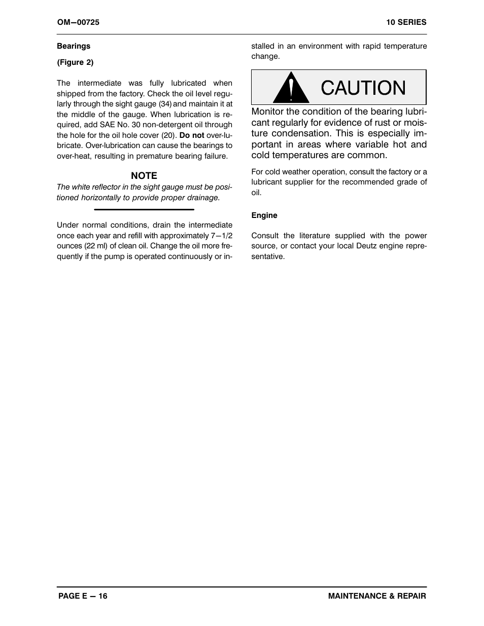 Gorman-Rupp Pumps 16C2-F4L 1237525 thru 1319250 User Manual | Page 40 / 41