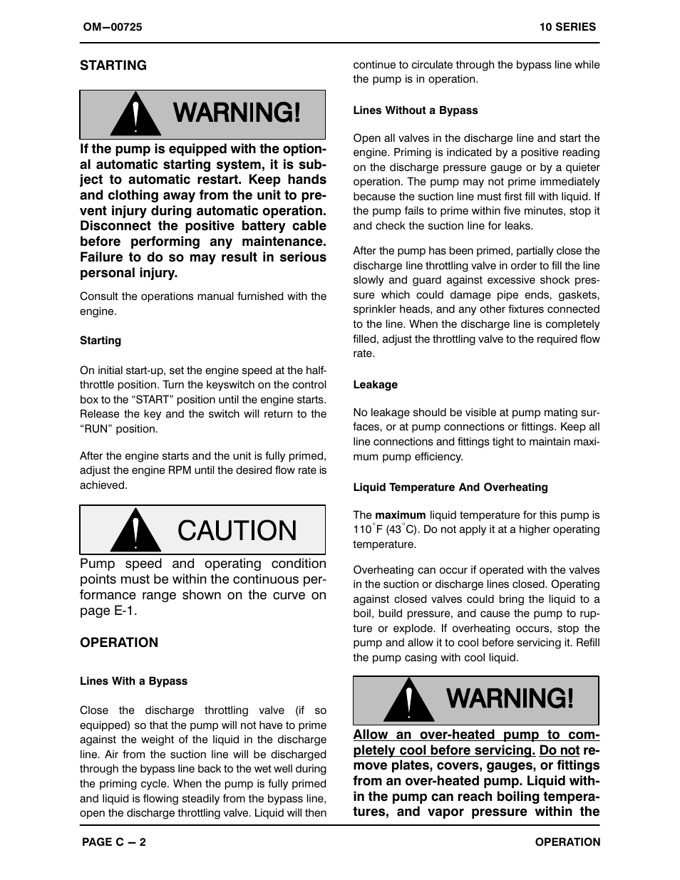 Gorman-Rupp Pumps 16C2-F4L 1319251 and up User Manual | Page 17 / 39