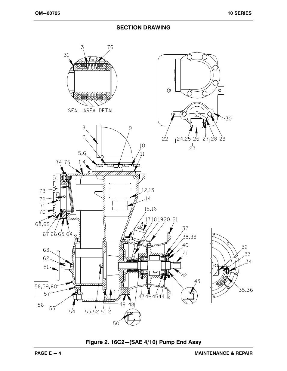 Gorman-Rupp Pumps 16C2-F4L 1319251 and up User Manual | Page 26 / 39