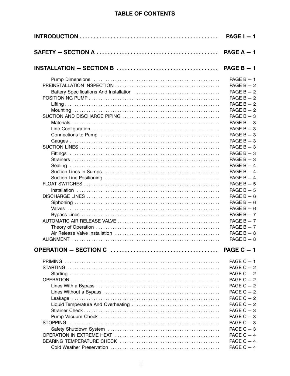 Gorman-Rupp Pumps 16C2-F4L 1319251 and up User Manual | Page 3 / 39