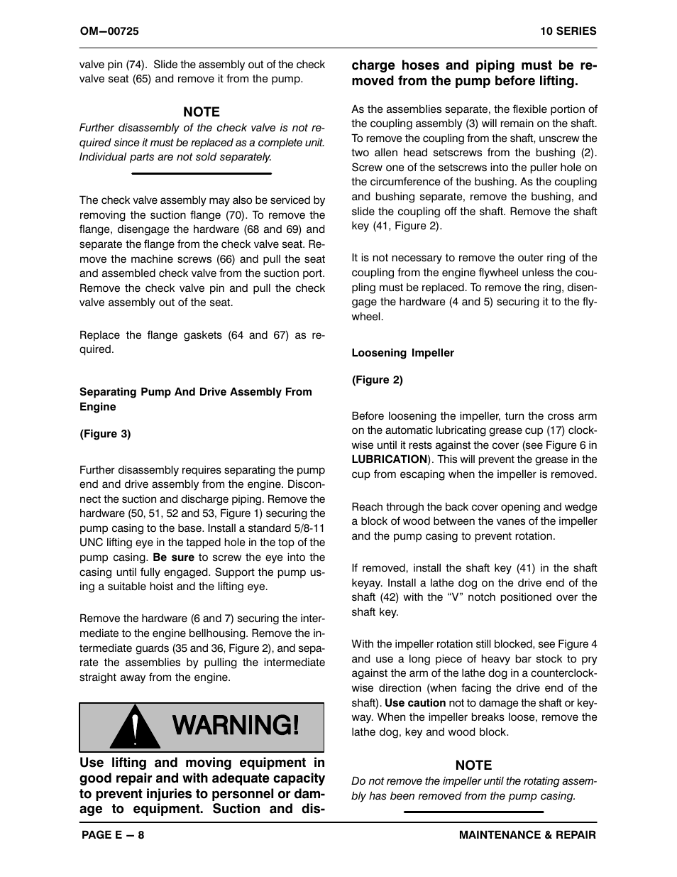 Gorman-Rupp Pumps 16C2-F4L 1319251 and up User Manual | Page 30 / 39