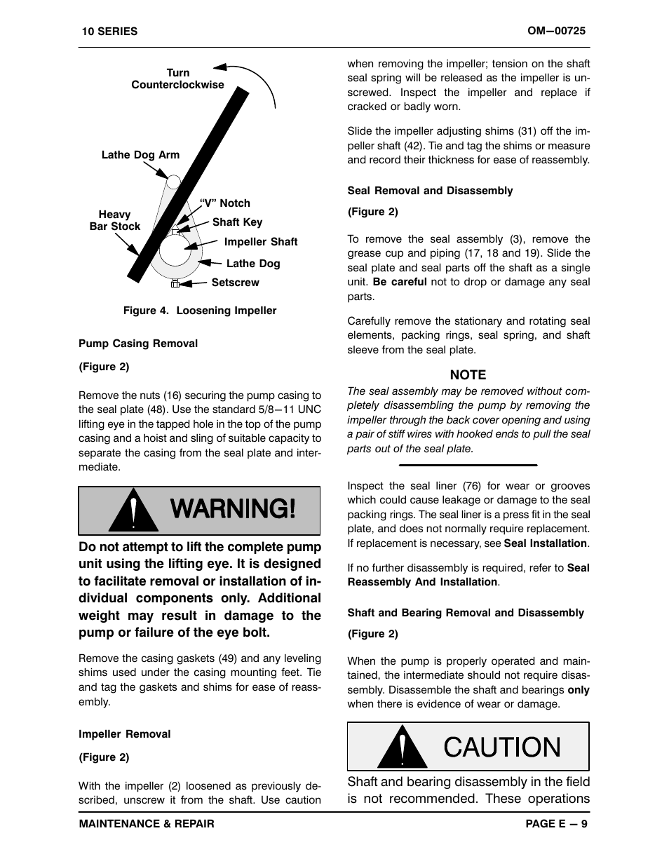 Gorman-Rupp Pumps 16C2-F4L 1319251 and up User Manual | Page 31 / 39