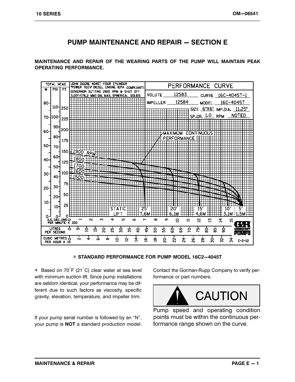 Gorman-Rupp Pumps 16C2-4045T 1514991 and up User Manual | Page 21 / 39