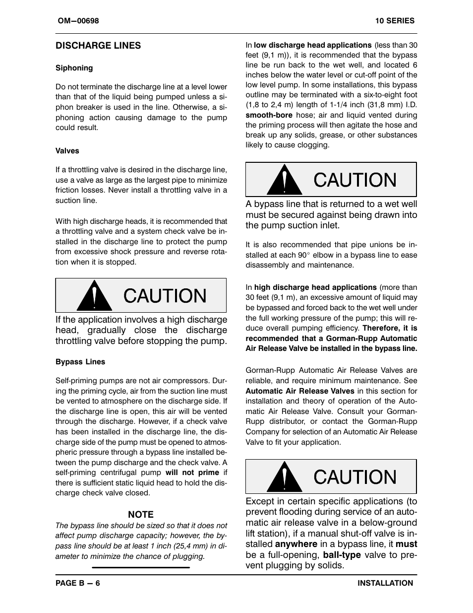 Gorman-Rupp Pumps 16A2-F3L 1317807 and up User Manual | Page 13 / 40