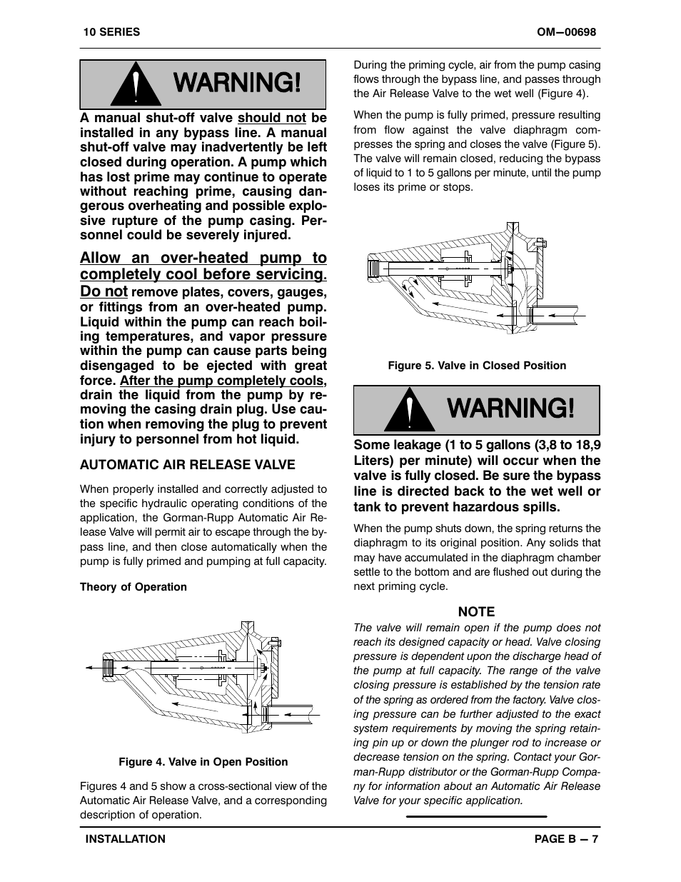 Do not | Gorman-Rupp Pumps 16A2-F3L 1317807 and up User Manual | Page 14 / 40