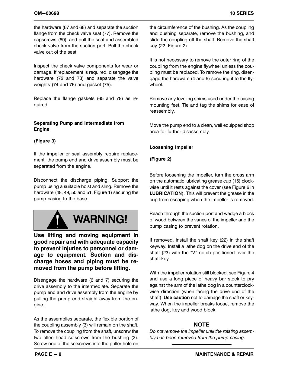 Gorman-Rupp Pumps 16A2-F3L 1317807 and up User Manual | Page 31 / 40