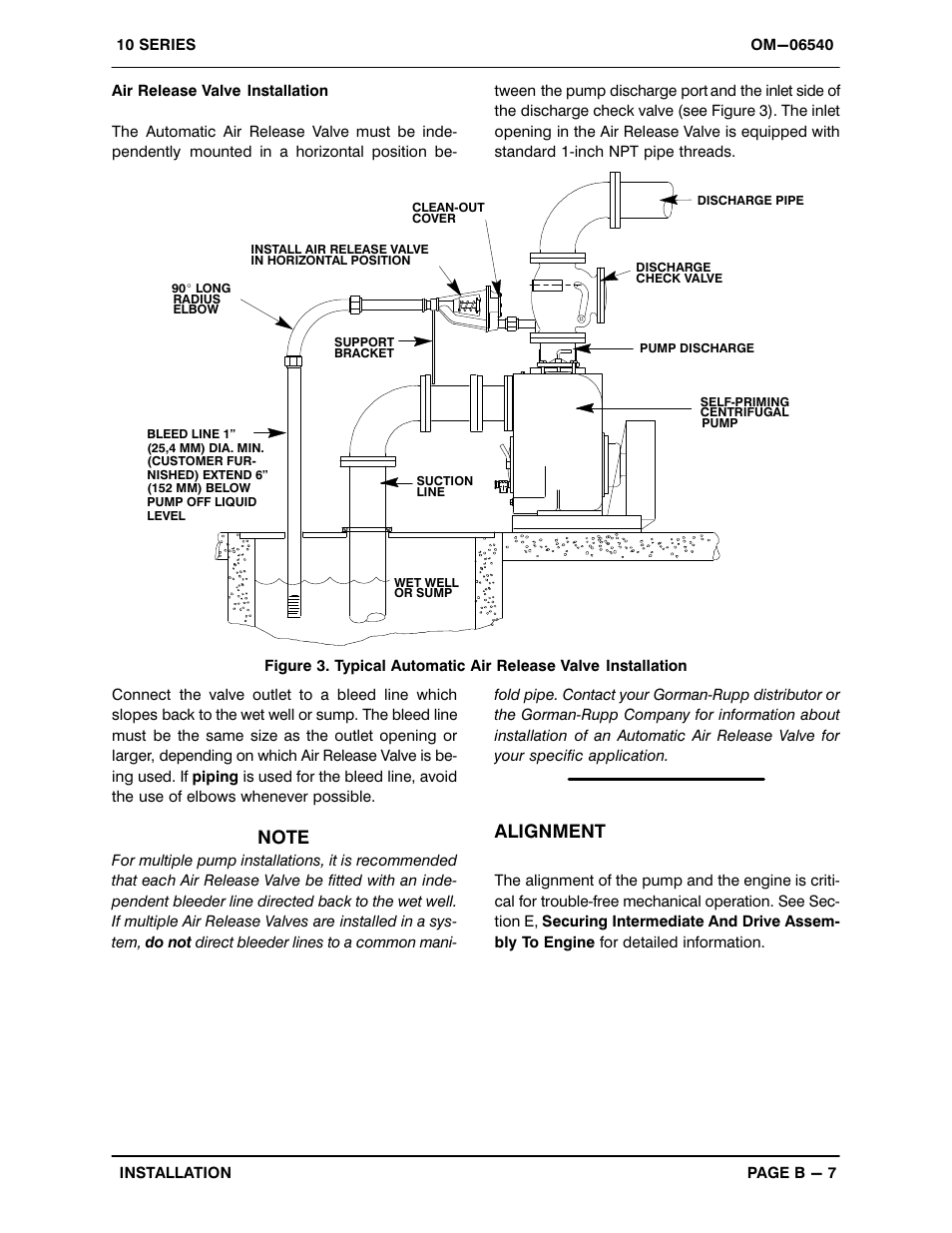 Alignment | Gorman-Rupp Pumps 16A2-4045T 1514795 and up User Manual | Page 14 / 39