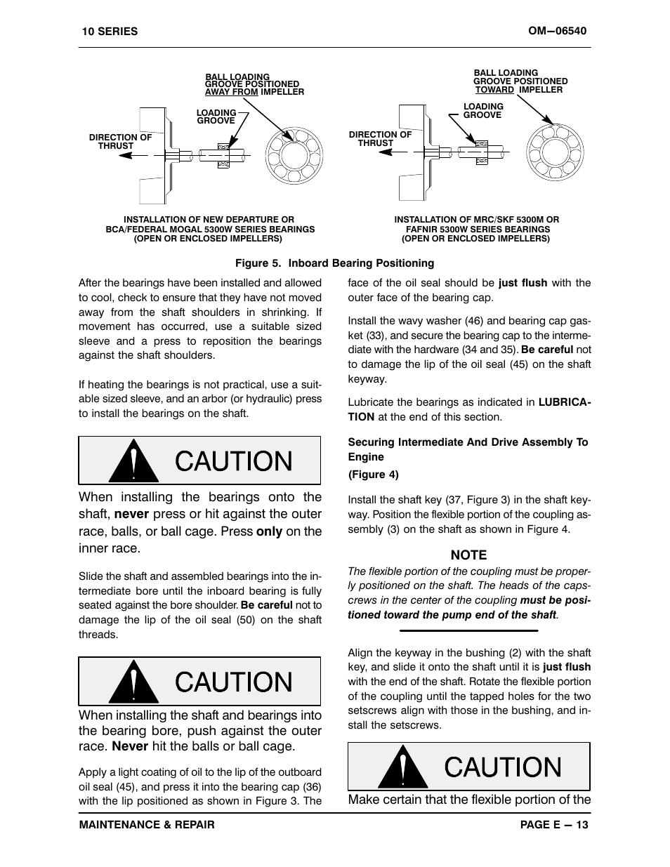 Make certain that the flexible portion of the | Gorman-Rupp Pumps 16A2-4045T 1514795 and up User Manual | Page 33 / 39