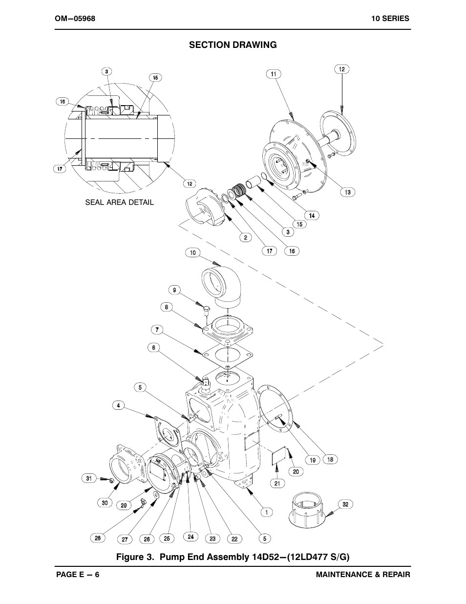 Gorman-Rupp Pumps 14D52-12LD477 S/G 1344732 and up User Manual | Page 24 / 31