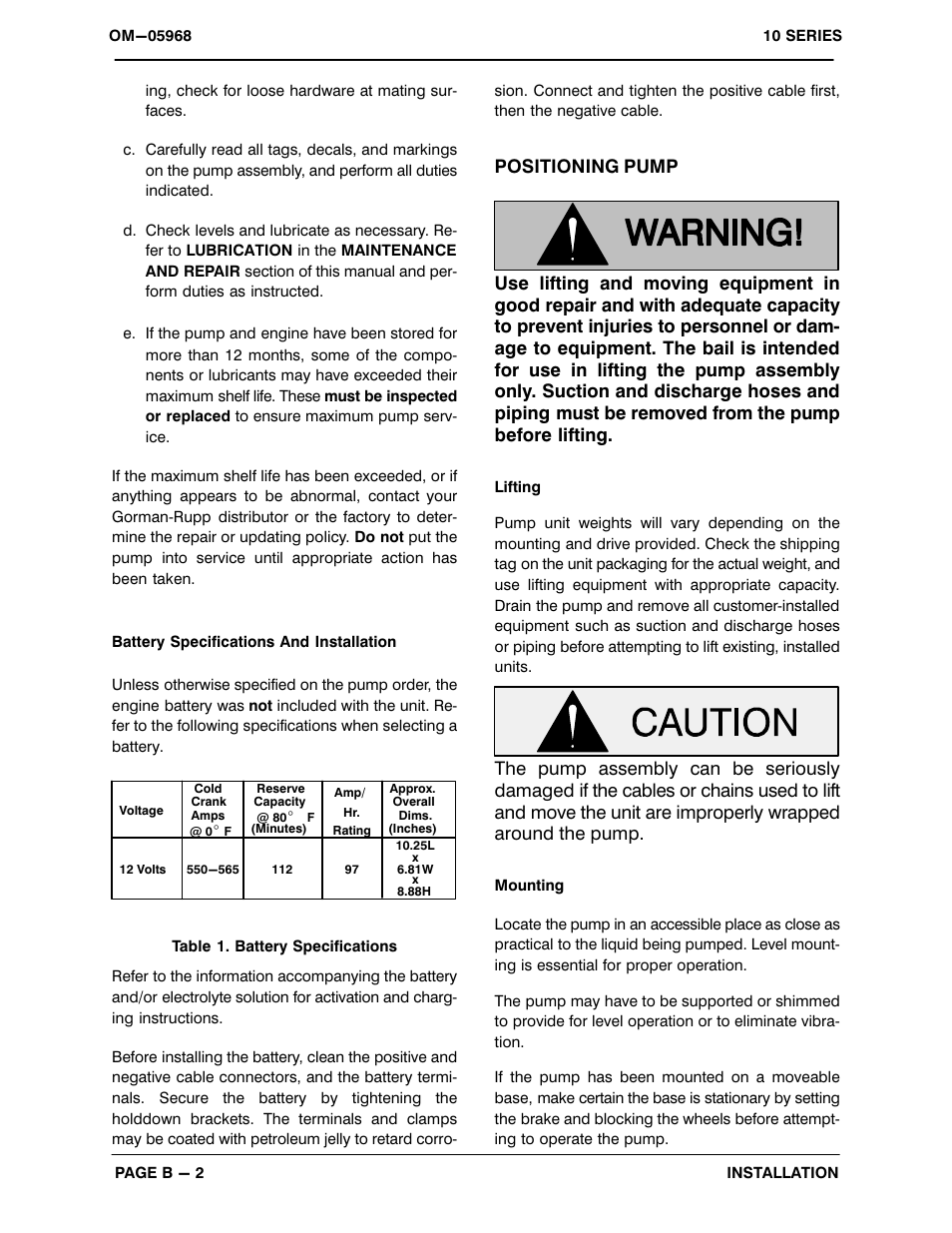 Gorman-Rupp Pumps 14D52-12LD477 S/G 1344732 and up User Manual | Page 9 / 31