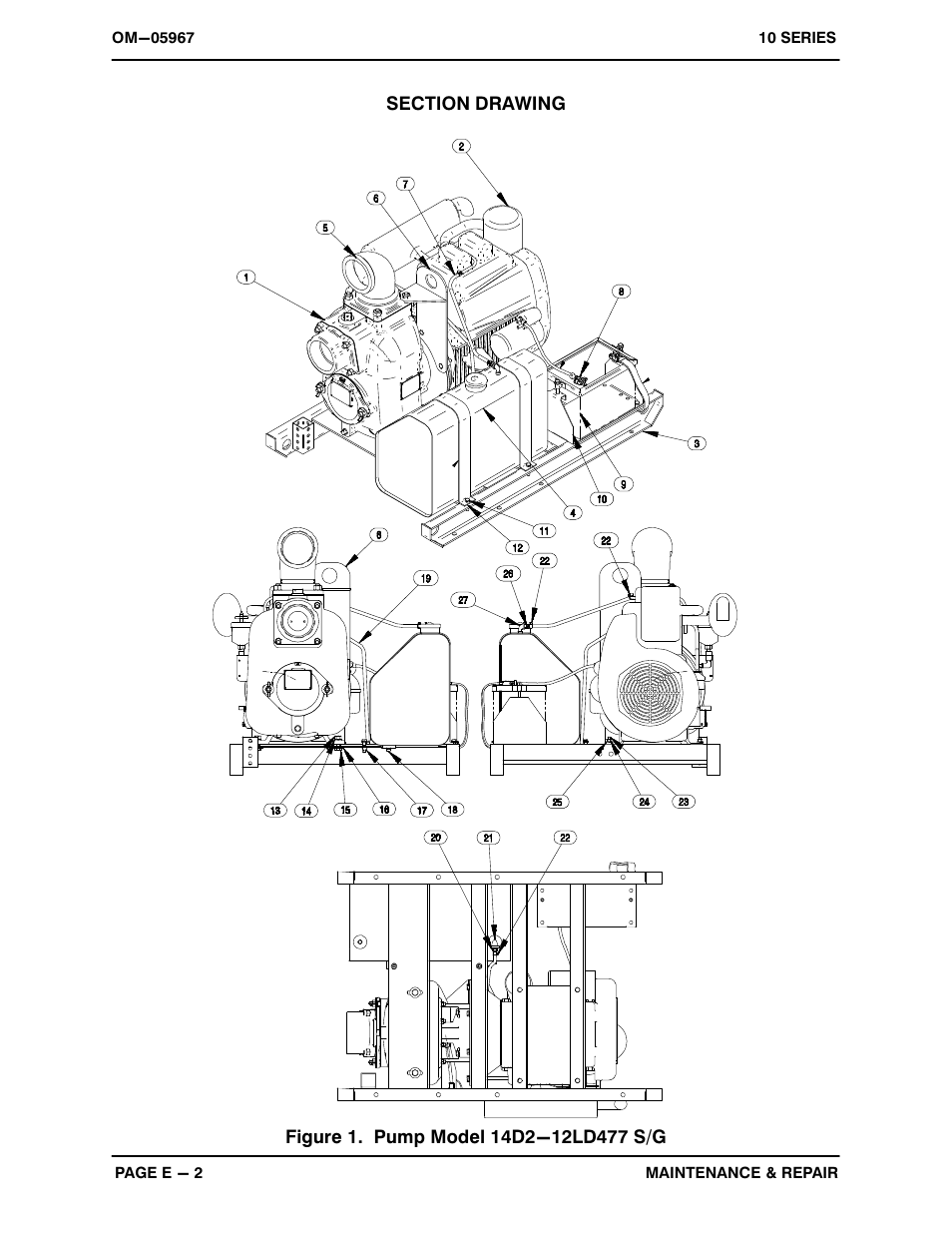 Gorman-Rupp Pumps 14D2-12LD477 S/G 1348079 and up User Manual | Page 20 / 33