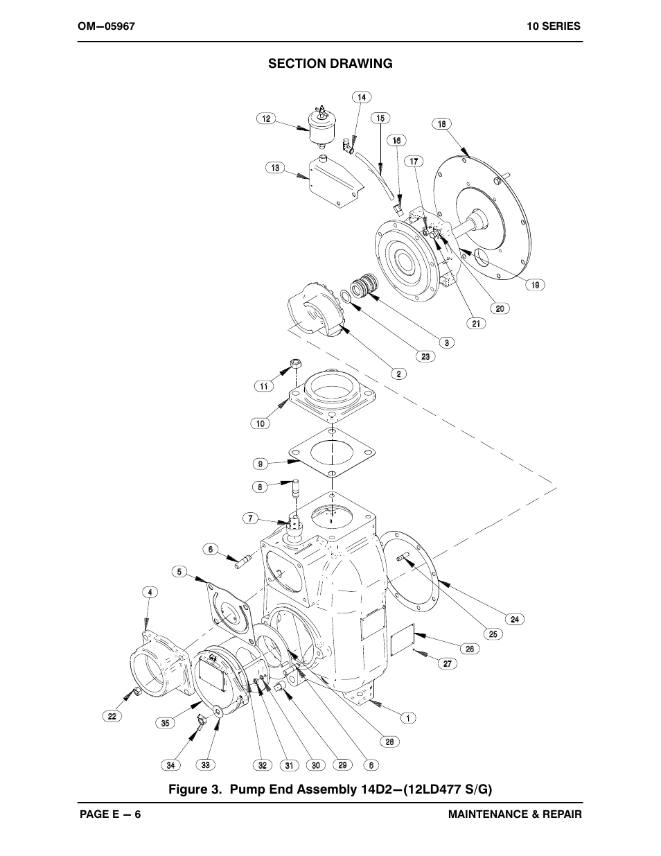 Gorman-Rupp Pumps 14D2-12LD477 S/G 1348079 and up User Manual | Page 24 / 33