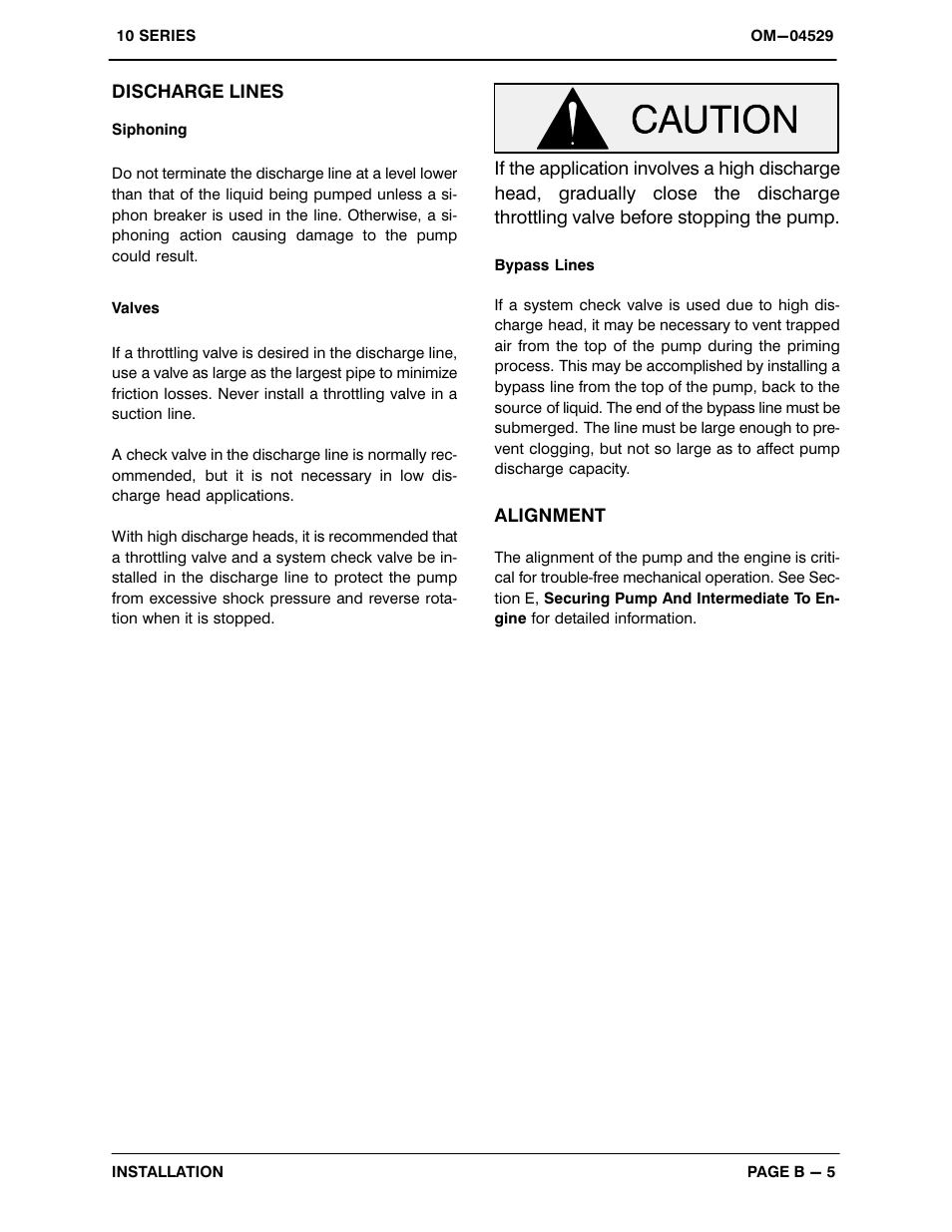 Gorman-Rupp Pumps 14D1-GX390 1325668 and up User Manual | Page 12 / 29