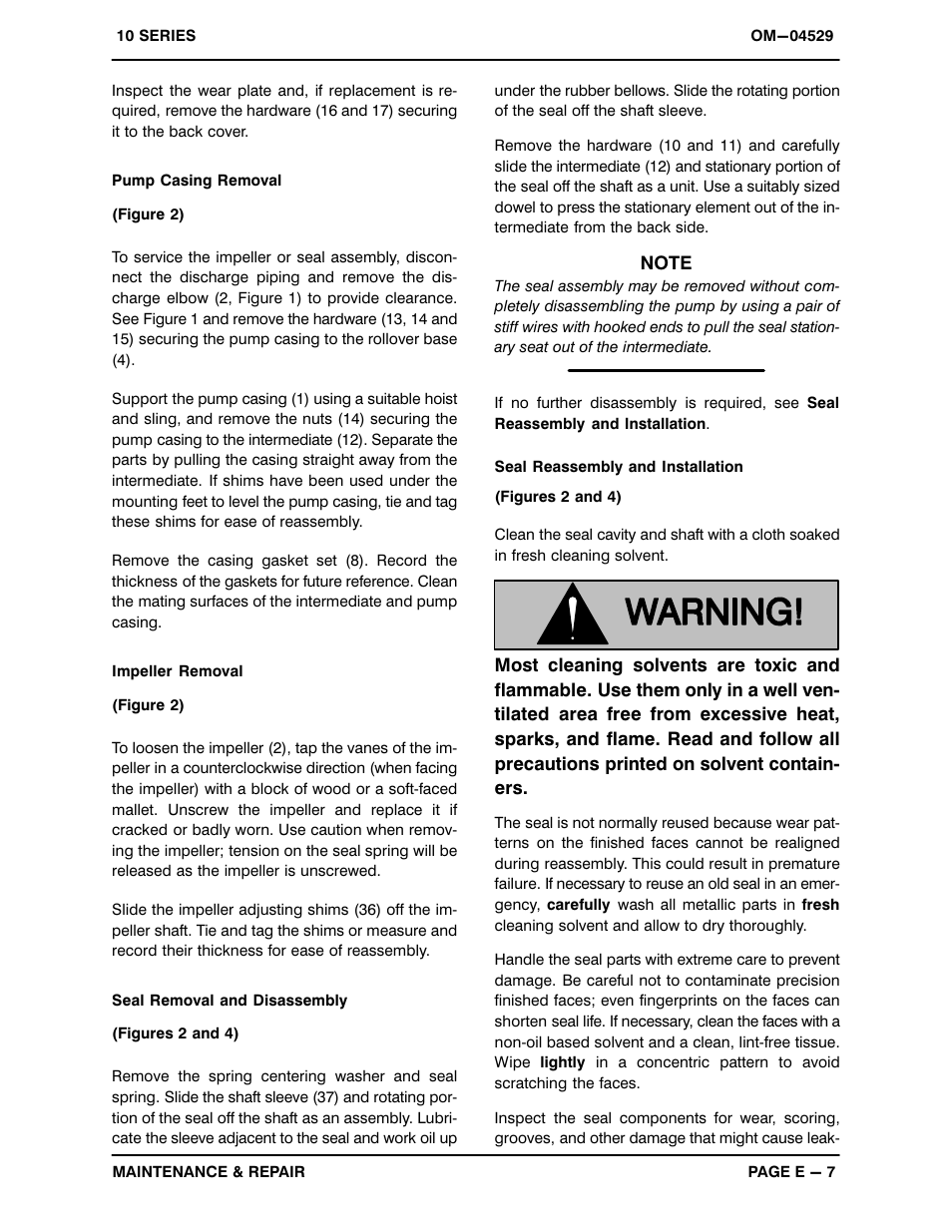 Gorman-Rupp Pumps 14D1-GX390 1325668 and up User Manual | Page 25 / 29