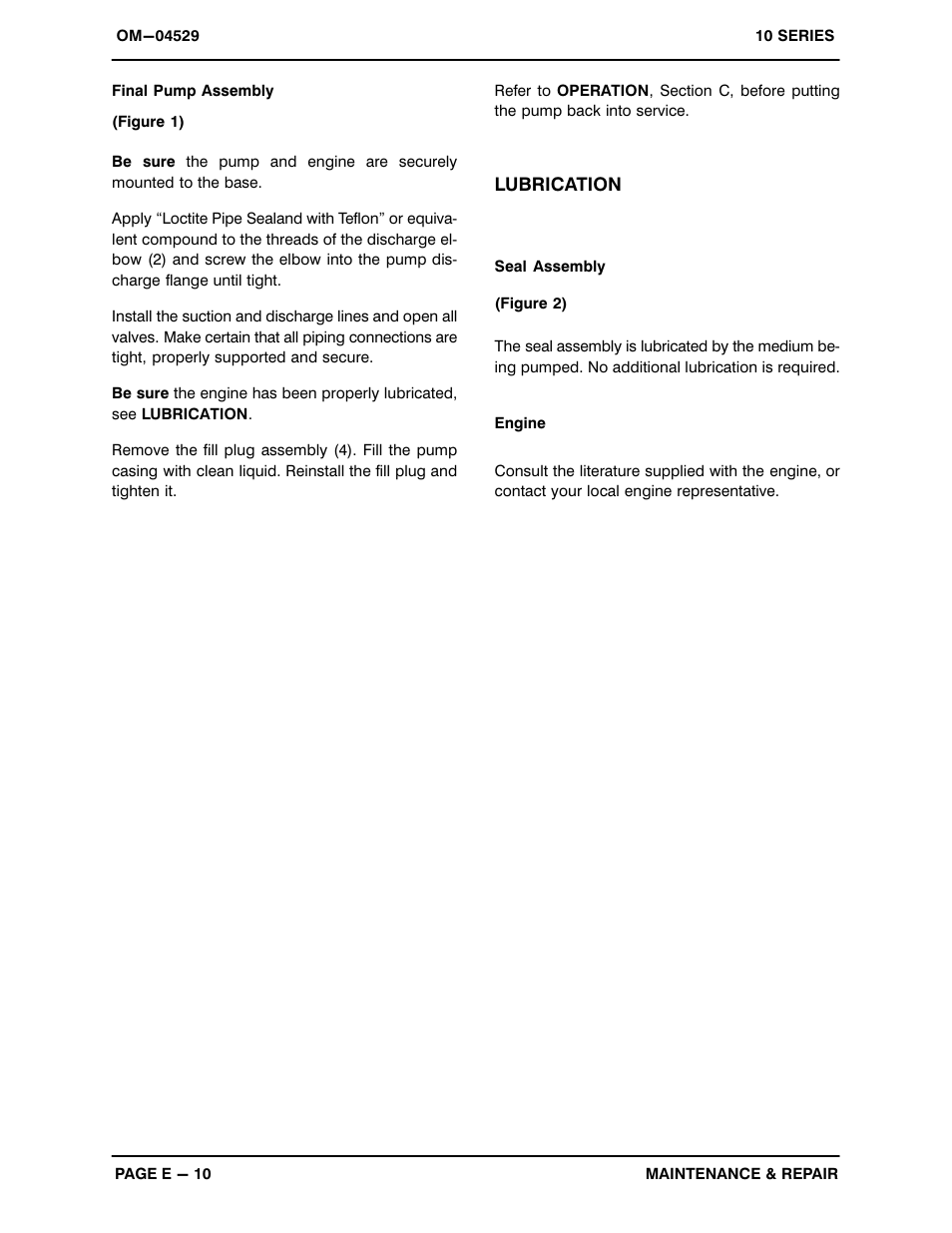 Gorman-Rupp Pumps 14D1-GX390 1325668 and up User Manual | Page 28 / 29
