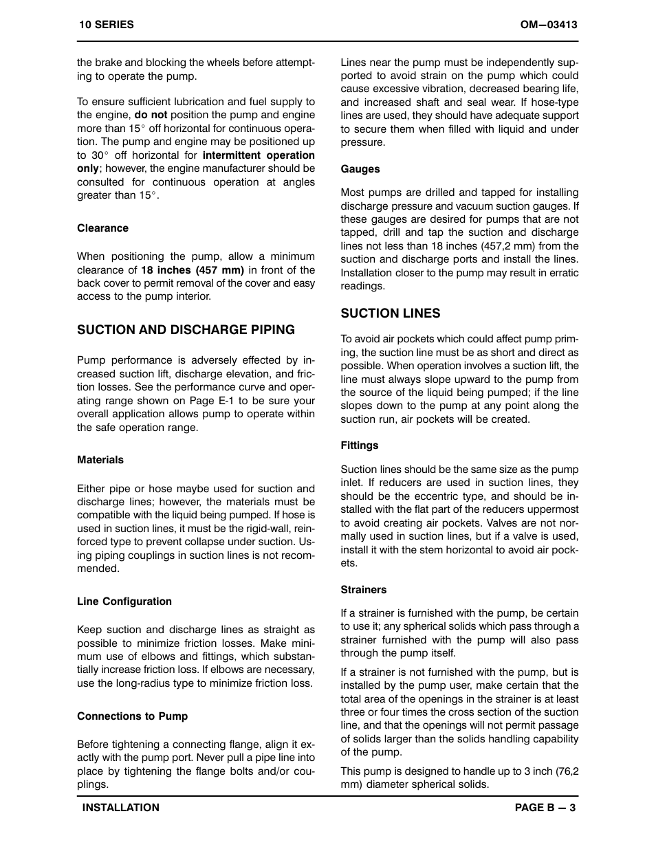 Gorman-Rupp Pumps 14C20-F3L 1319349 and up User Manual | Page 10 / 37