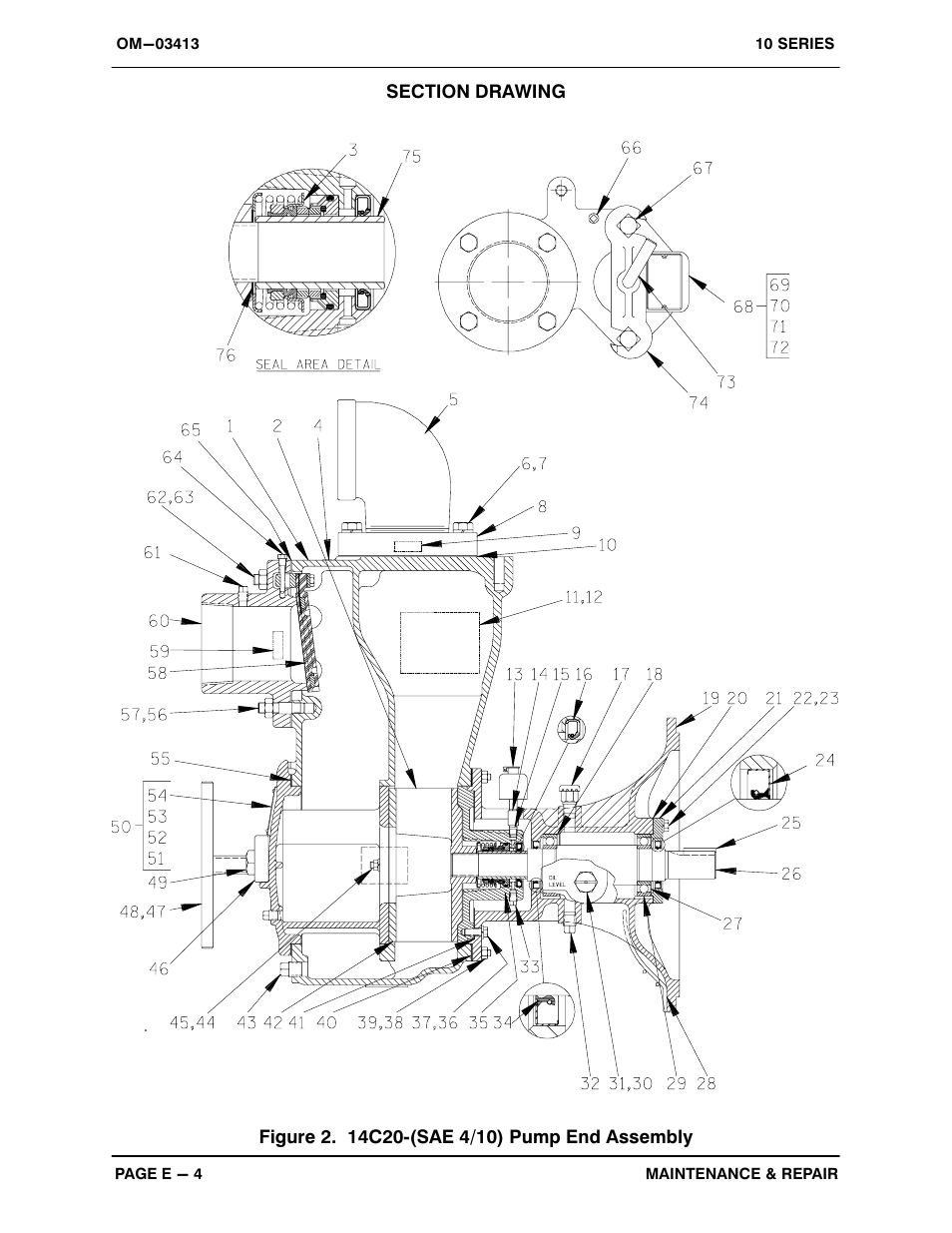 Gorman-Rupp Pumps 14C20-F3L 1319349 and up User Manual | Page 25 / 37