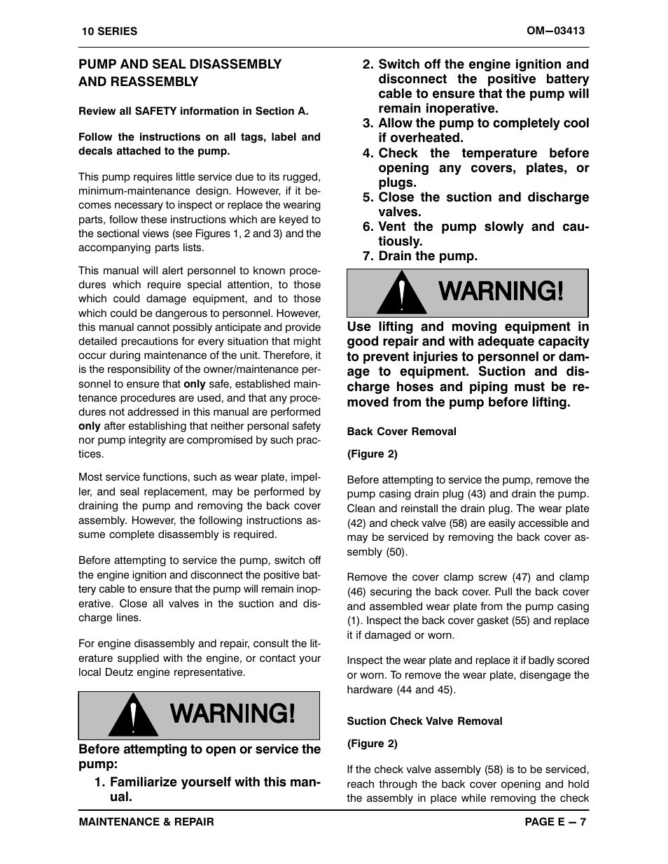 Gorman-Rupp Pumps 14C20-F3L 1319349 and up User Manual | Page 28 / 37