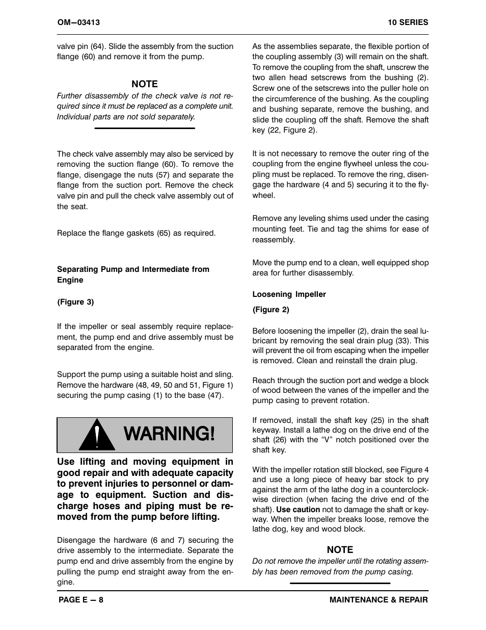 Gorman-Rupp Pumps 14C20-F3L 1319349 and up User Manual | Page 29 / 37