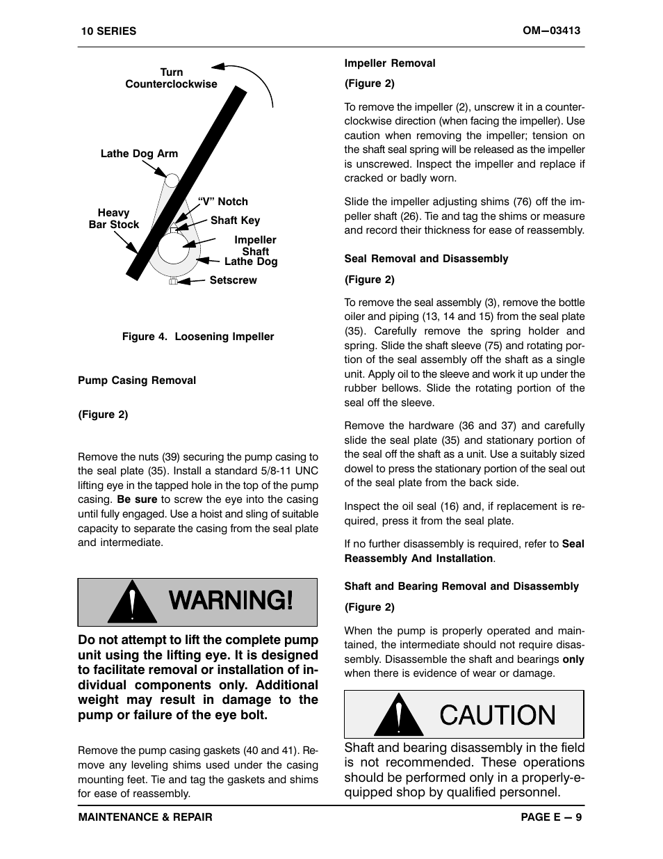 Gorman-Rupp Pumps 14C20-F3L 1319349 and up User Manual | Page 30 / 37