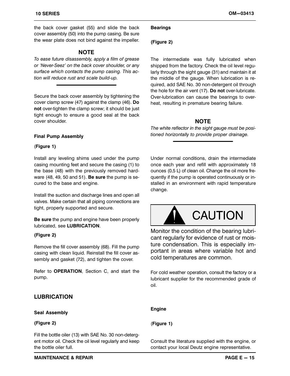 Gorman-Rupp Pumps 14C20-F3L 1319349 and up User Manual | Page 36 / 37