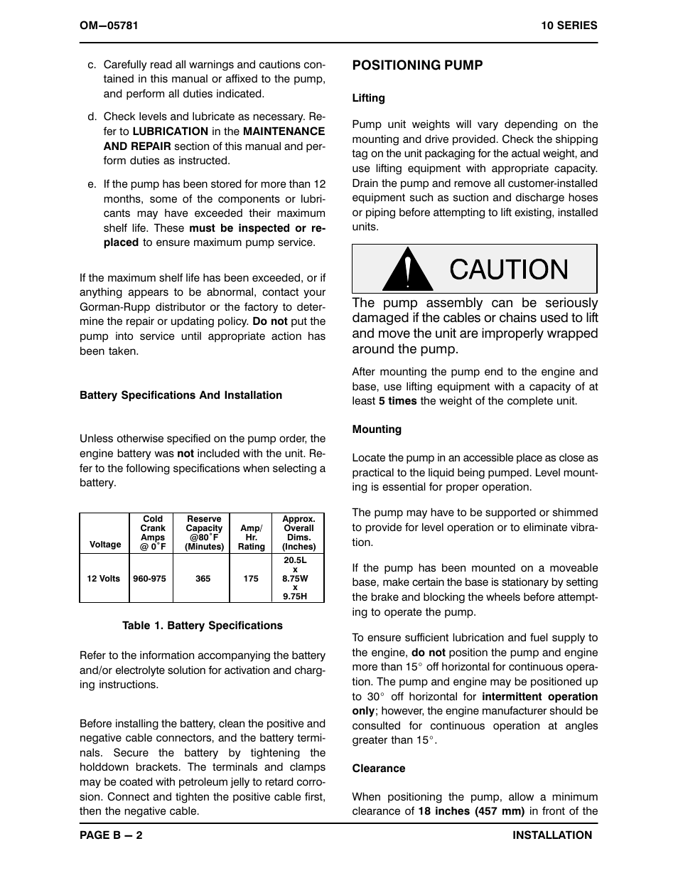 Positioning pump | Gorman-Rupp Pumps 14C20-4024T 1303140 and up User Manual | Page 9 / 38