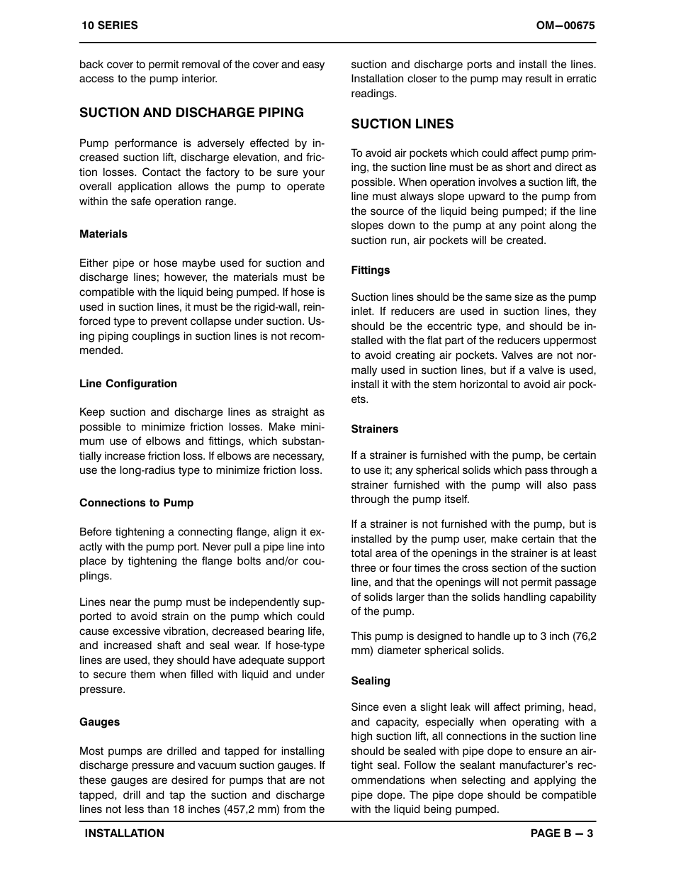 Gorman-Rupp Pumps 14C2-F3L 1319322 and up User Manual | Page 10 / 39