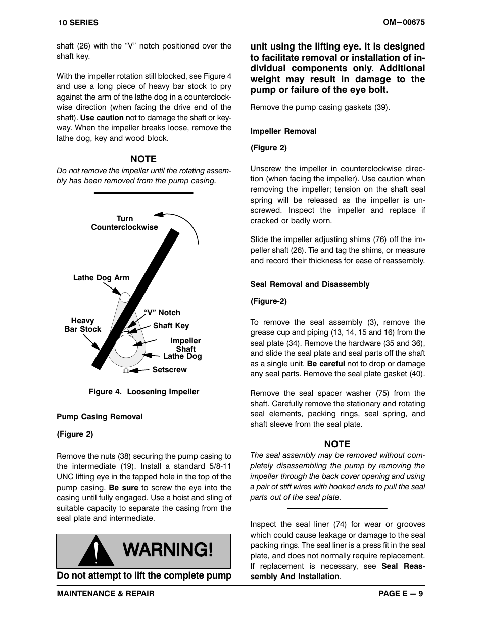 Gorman-Rupp Pumps 14C2-F3L 1319322 and up User Manual | Page 31 / 39