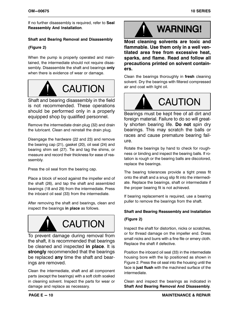 Gorman-Rupp Pumps 14C2-F3L 1319322 and up User Manual | Page 32 / 39