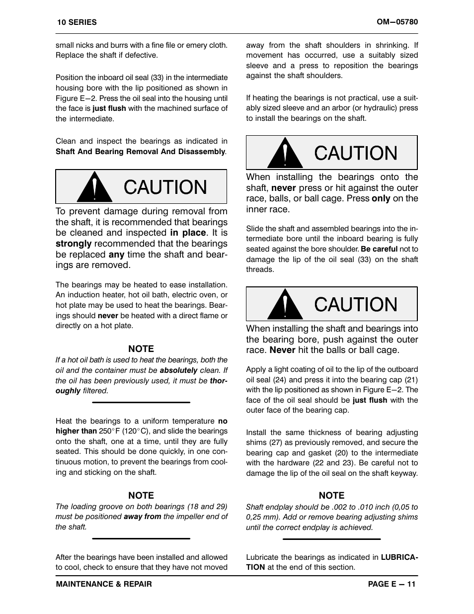 Gorman-Rupp Pumps 14C2-4024T 1317426 and up User Manual | Page 33 / 39