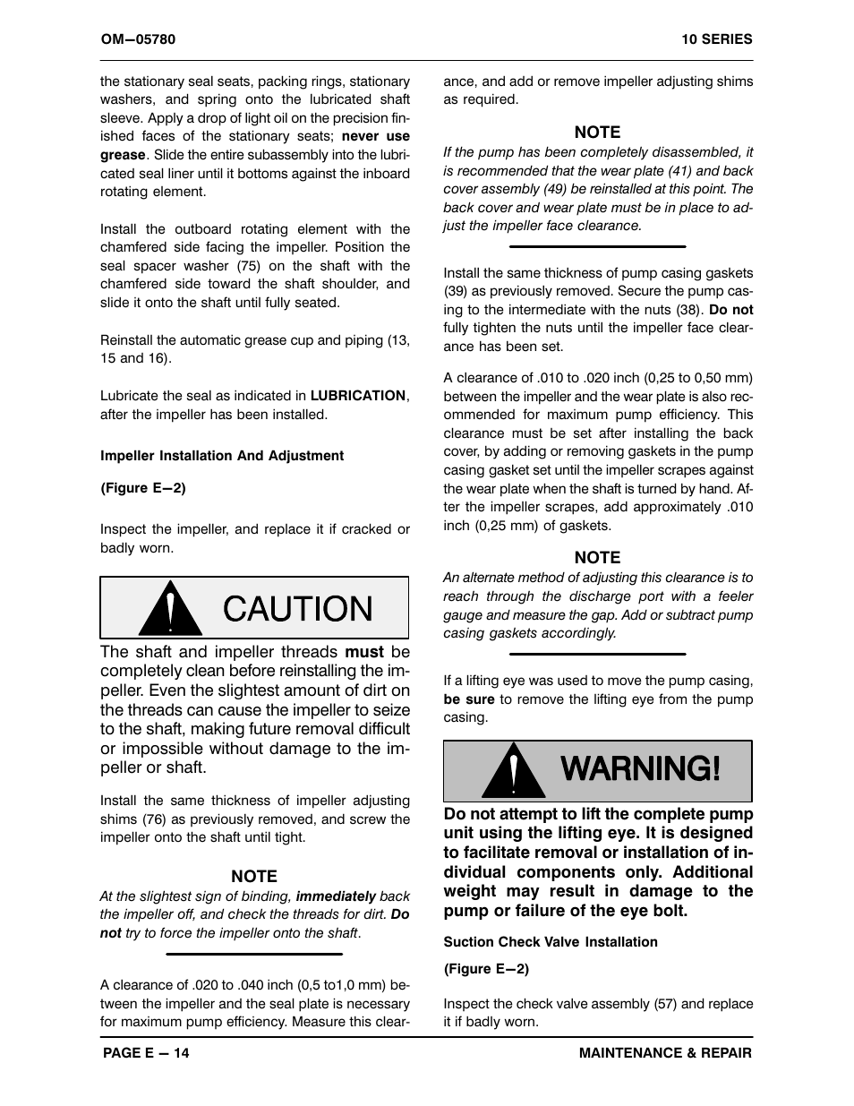 Gorman-Rupp Pumps 14C2-4024T 1317426 and up User Manual | Page 36 / 39