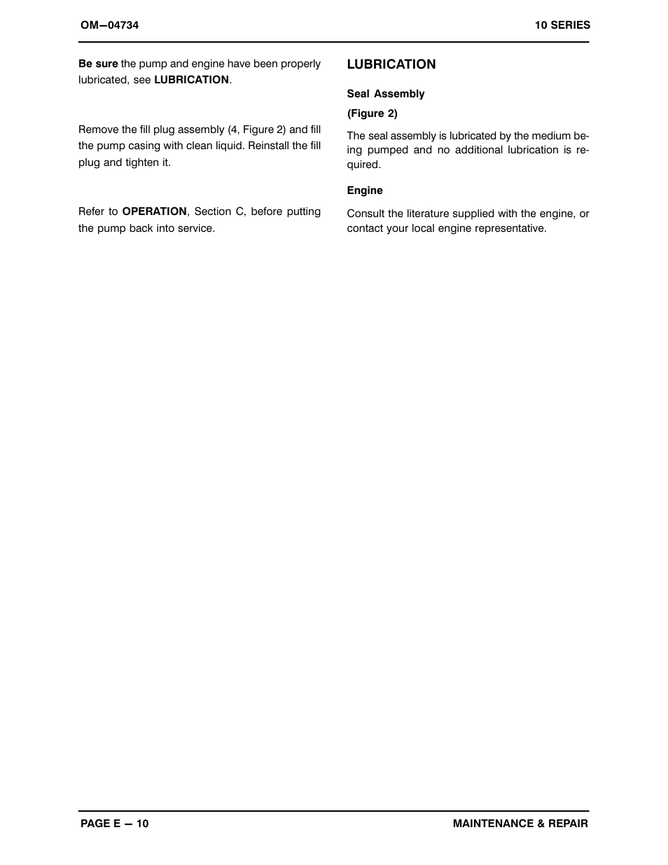 Gorman-Rupp Pumps 13E52-GX390 1368838 and up User Manual | Page 28 / 29