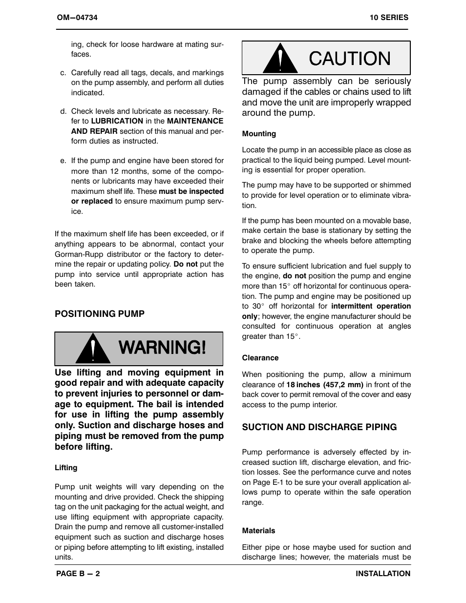 Gorman-Rupp Pumps 13E52-GX390 1368838 and up User Manual | Page 9 / 29