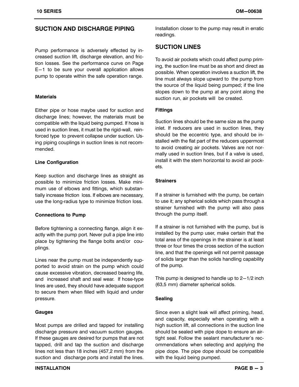 Gorman-Rupp Pumps 13C2-B 715157 and up User Manual | Page 10 / 34