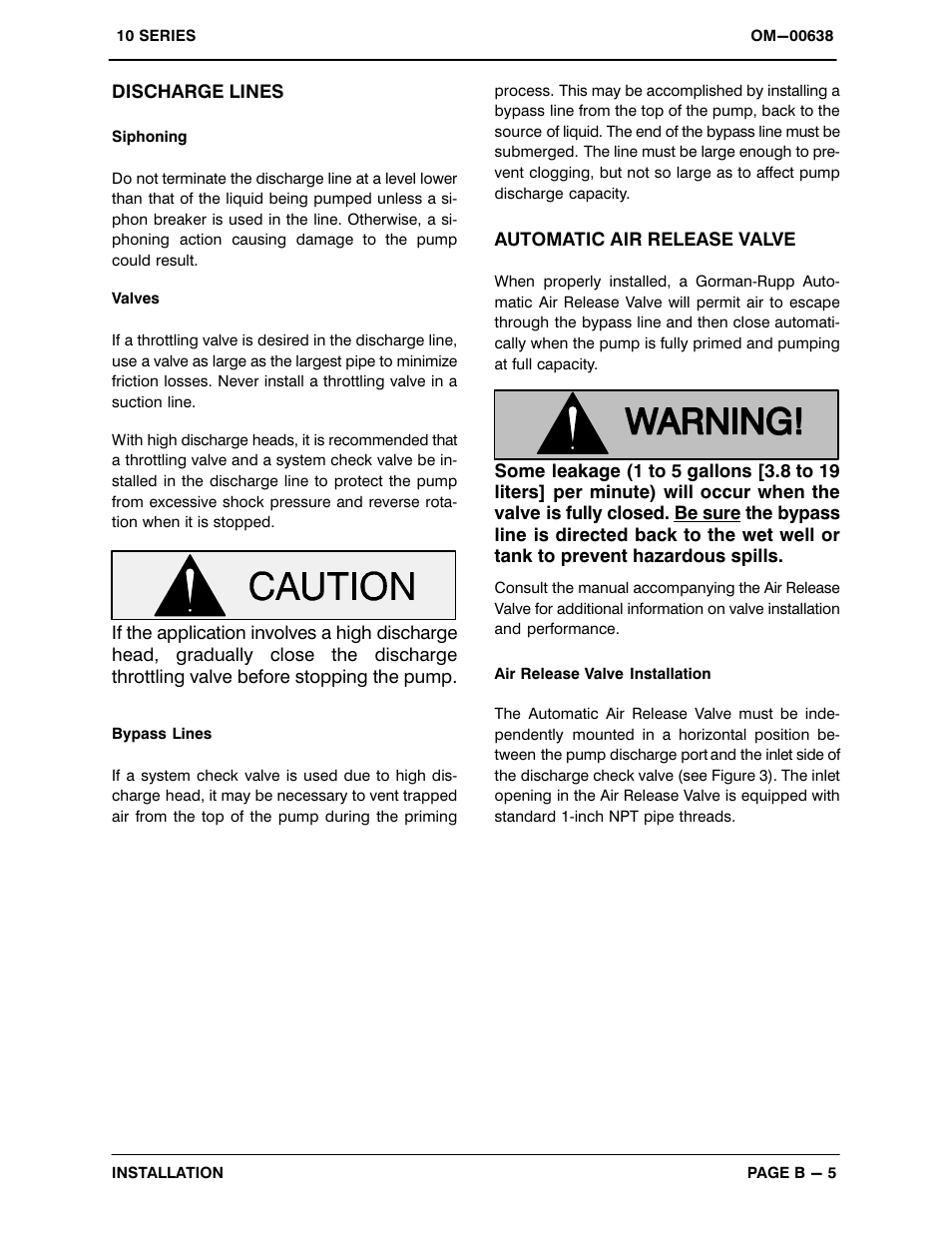 Gorman-Rupp Pumps 13C2-B 715157 and up User Manual | Page 12 / 34