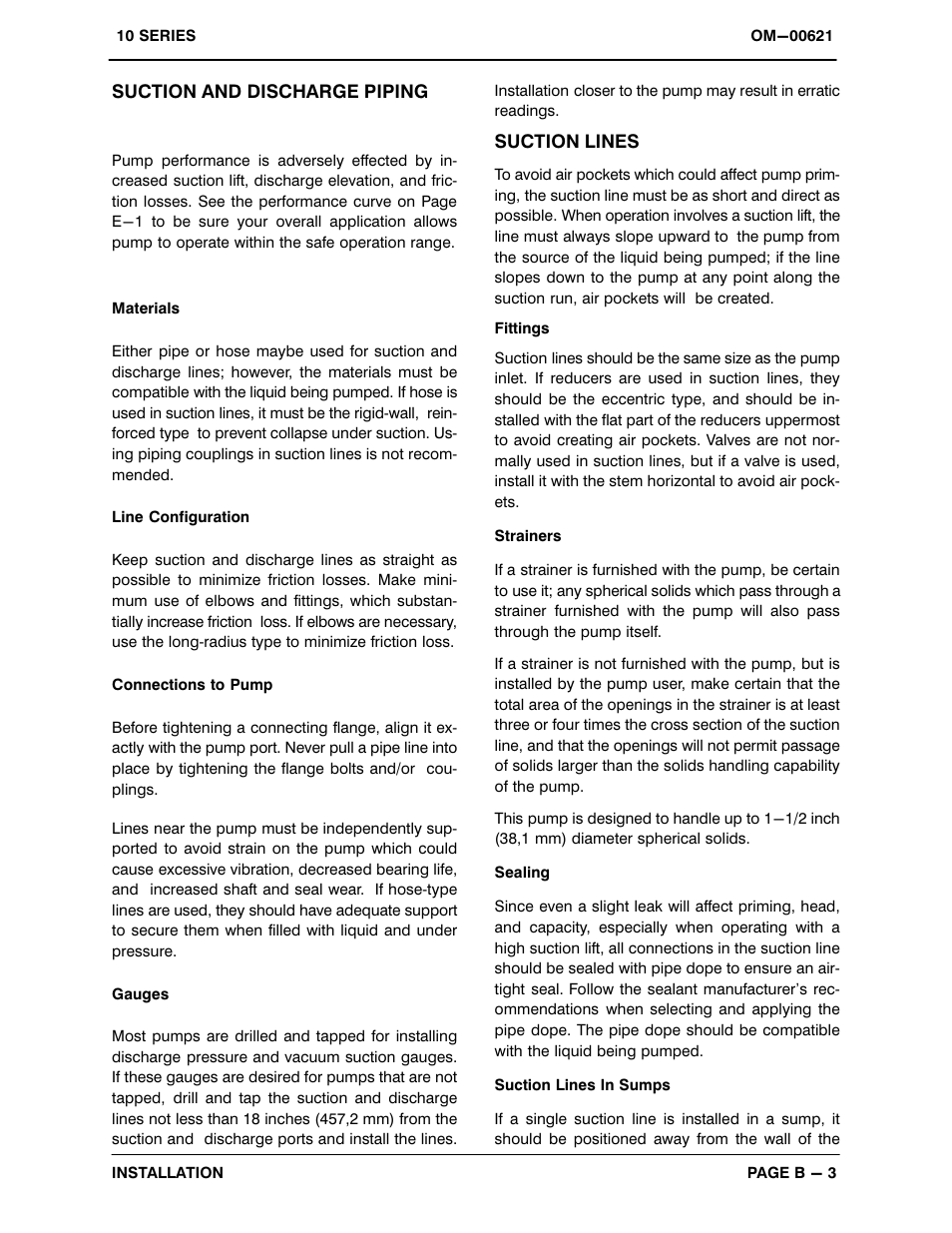 Gorman-Rupp Pumps 13A2-B 710664 and up User Manual | Page 10 / 35