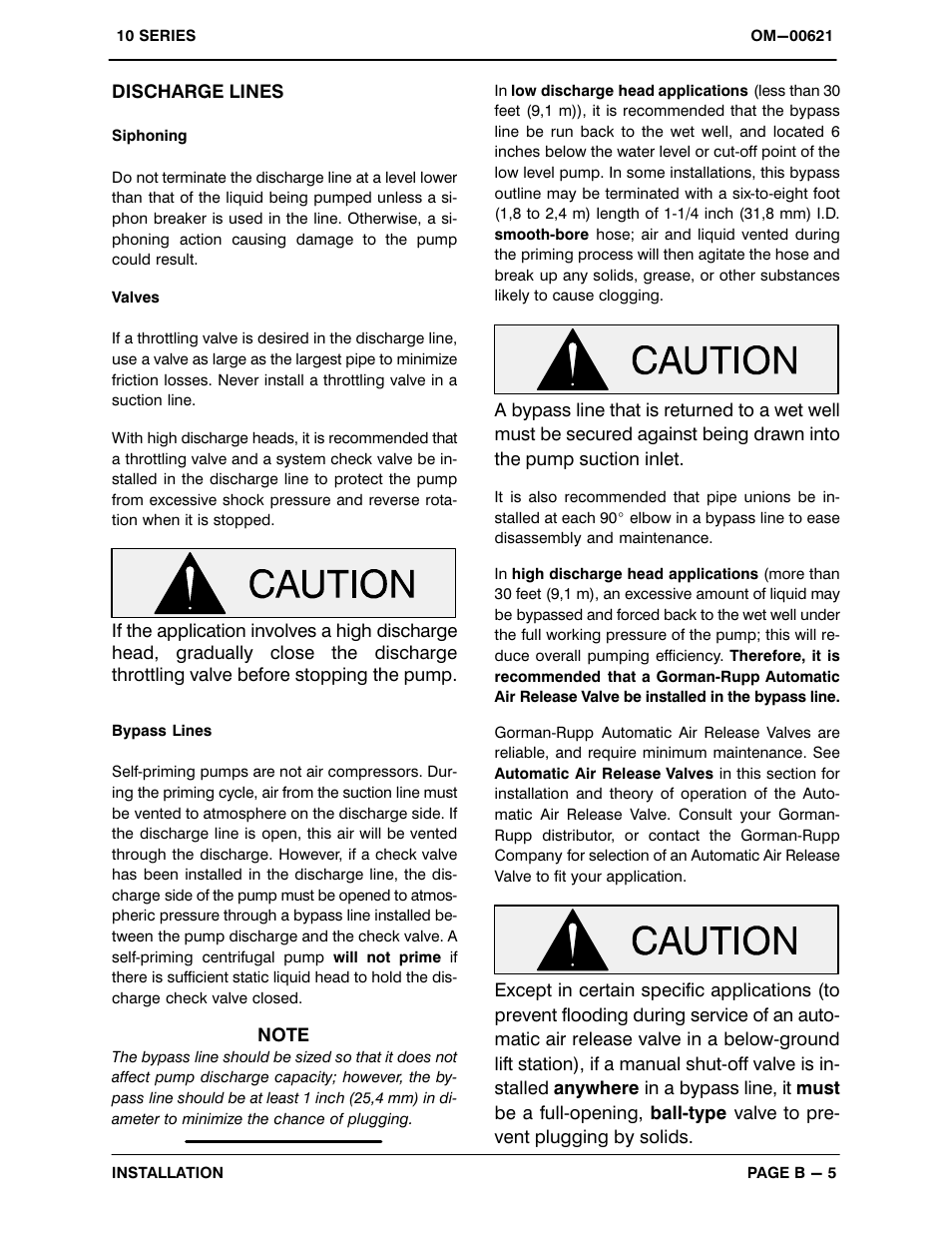 Gorman-Rupp Pumps 13A2-B 710664 and up User Manual | Page 12 / 35