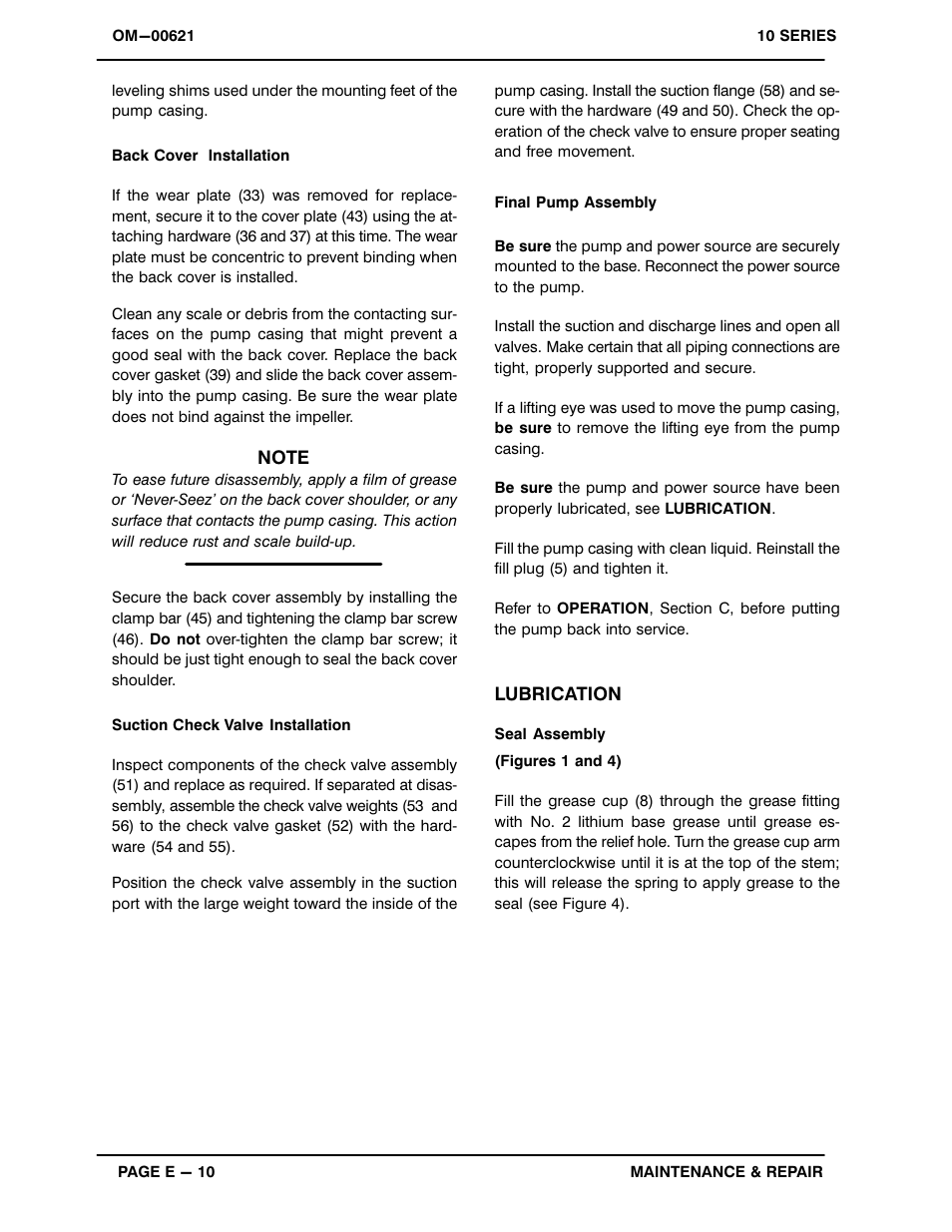 Gorman-Rupp Pumps 13A2-B 710664 and up User Manual | Page 33 / 35