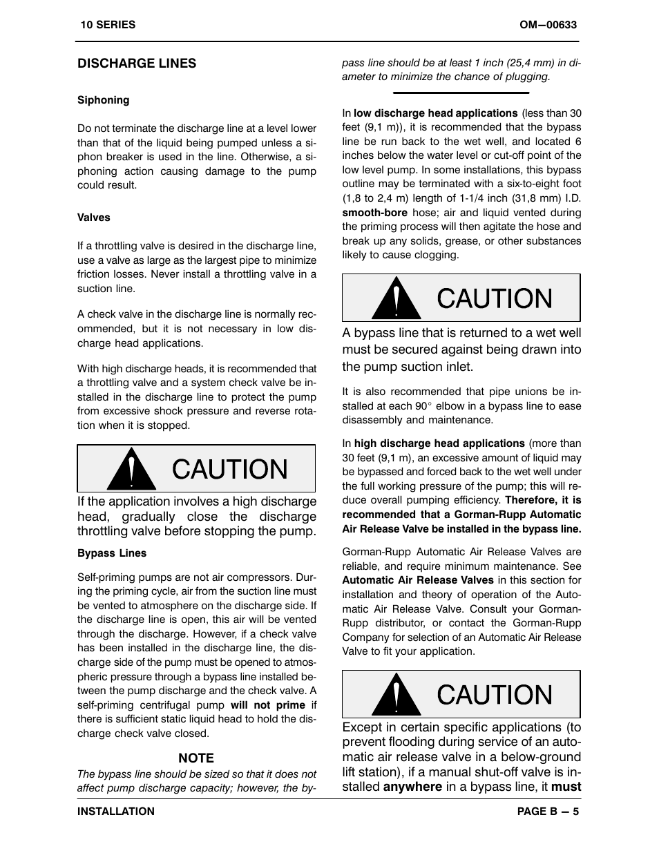 Gorman-Rupp Pumps 13A22-B 1063371 and up User Manual | Page 12 / 35